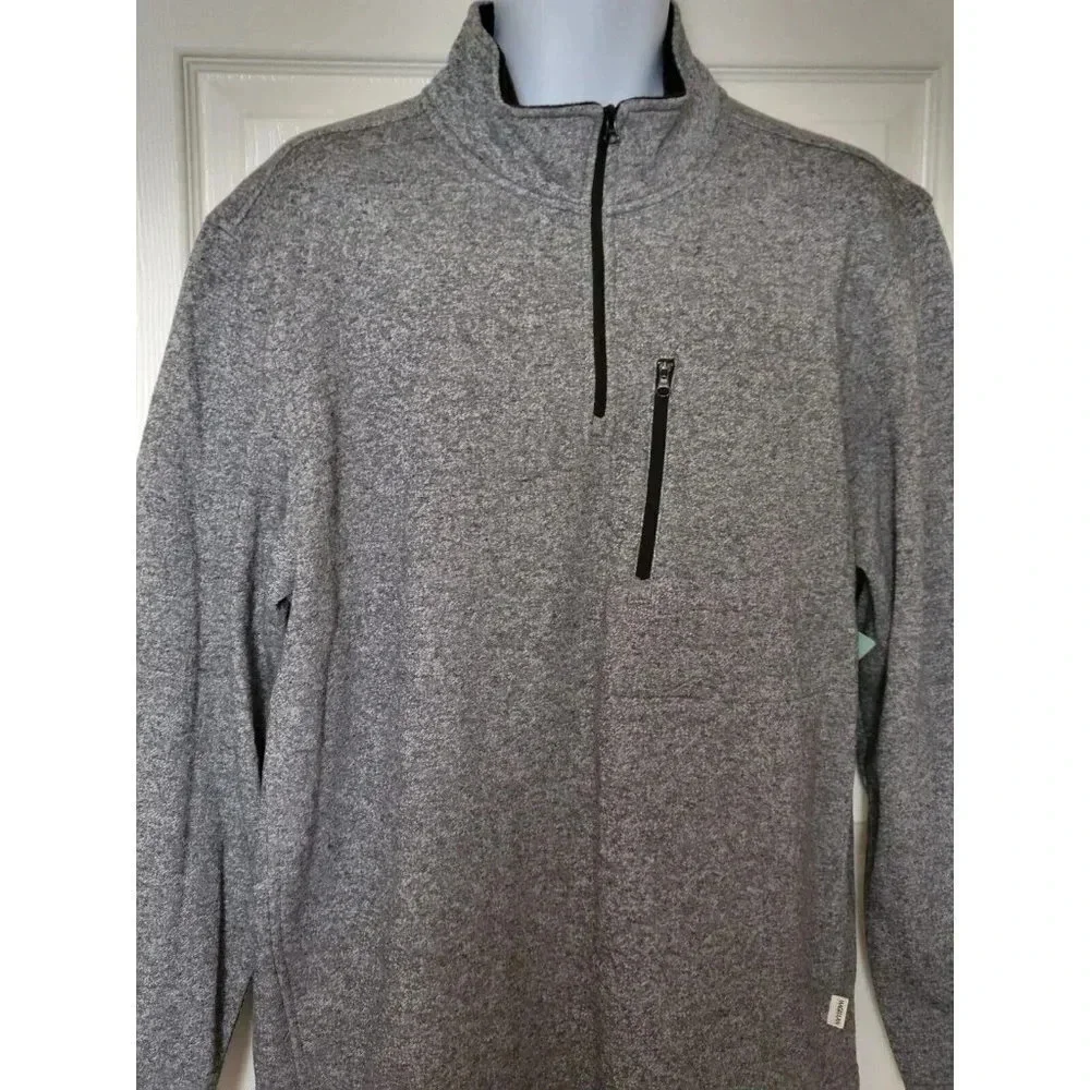 Magellan Outdoors Men's Hickory Canyon 1/4-Zip Pullover Sweatshirt Size L